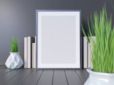 Alay, hipster arka plan, 3d çizim poster, render, işleme, retro, Oda, Stil, tablo, şablon, kadar duvar