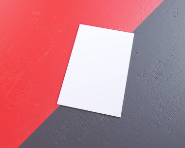 Marka kimliği için şablon. Sunumlar ve portföy grafik 3d çizim
