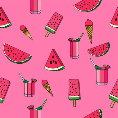 Vektör soyut kusursuz desen.