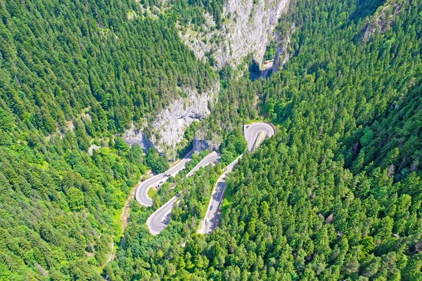 Zomer bergop bergweg — Stockfoto