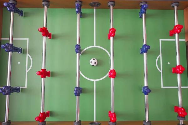 Soccer Table Game Kids Room — Stock Photo, Image