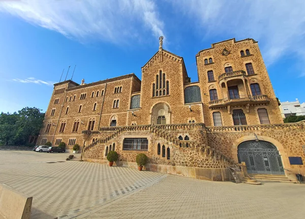 Saint Joseph Συγκρότημα Στη Βαρκελώνη Romanesque Στυλ Κτίριο Από Τις — Φωτογραφία Αρχείου