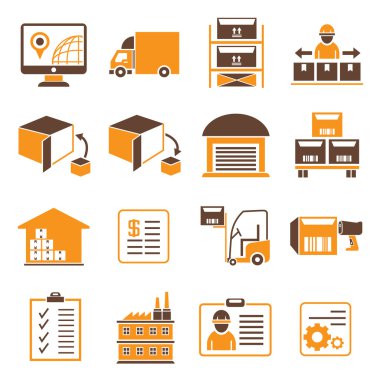 Nakliye Yönetimi simgeler