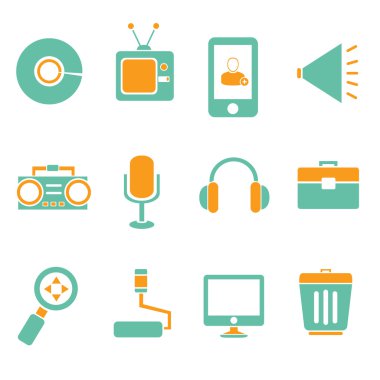 elektronik aygıt, Internet simge seti