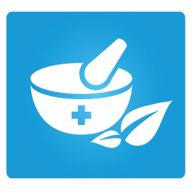 Web simgesi. Tıbbın vektör illüstrasyonu