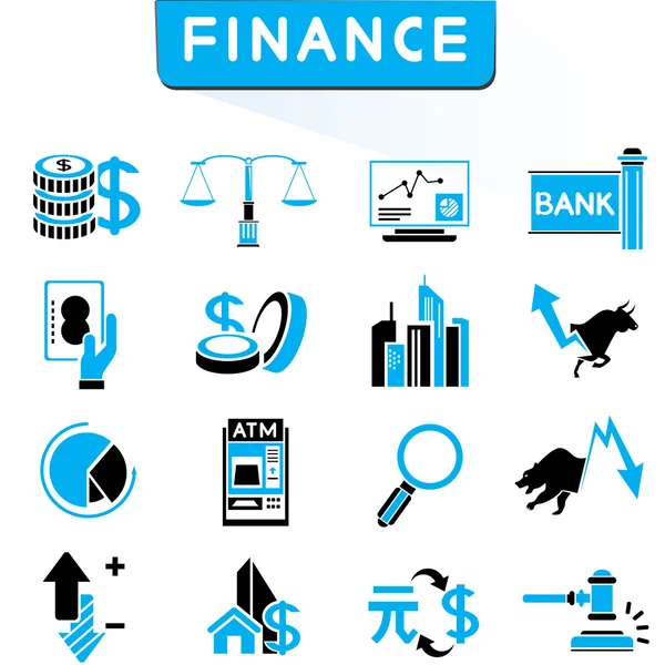 Ilustração Vetorial Das Finanças — Vetor de Stock