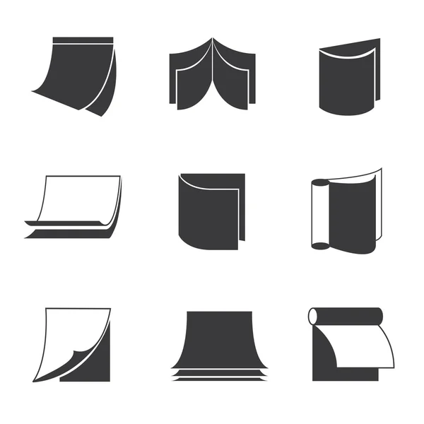 Web Icons Gesetzt Vektorillustration — Stockvektor