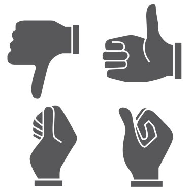 El Icons set, karikatür tarzı