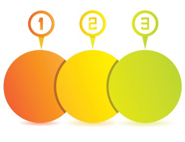 vektör Illustration diyagram, şablon 