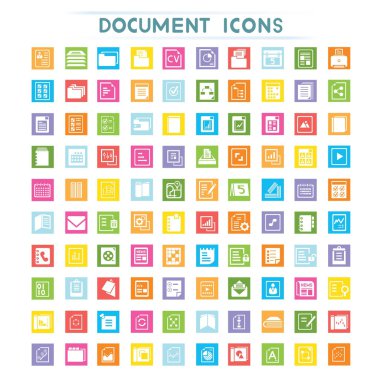 Web simgeler kümesi. vektör çizim 