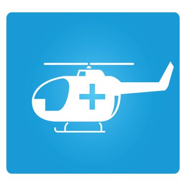 Web simgesi. Helikoptervektör illüstrasyon