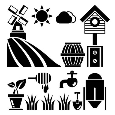 Web simgeler kümesi. vektör çizim 