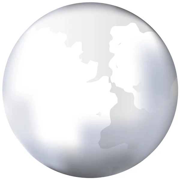 Globe Web Icon Vector Illustration — Stock Vector
