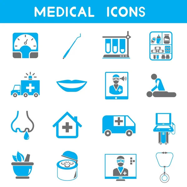 Web Icons Set Vector Illustration — Stock Vector