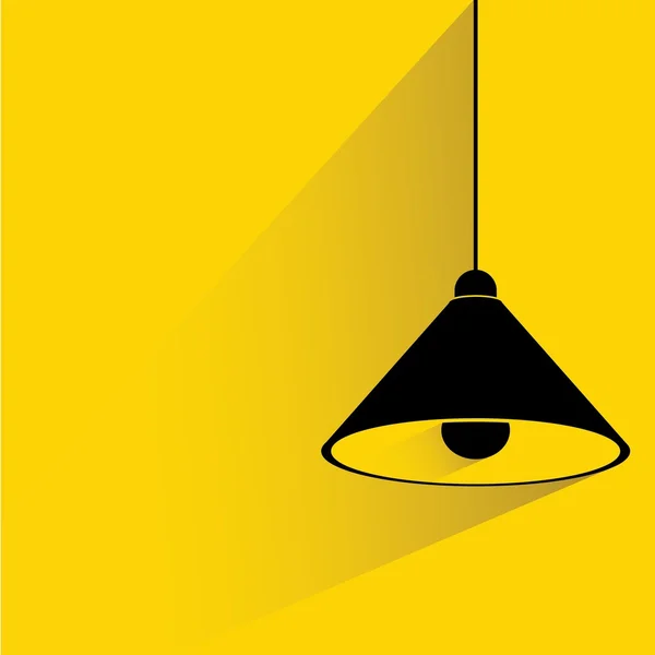 Web Symbol Vektorillustration Der Lampe — Stockvektor