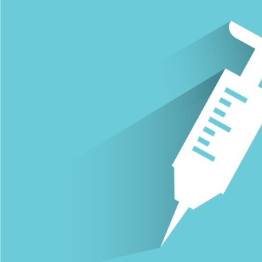 web simgesi, şırınga vektör illüstrasyon