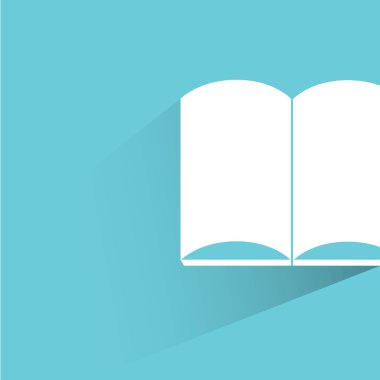 web simgesi, kitabın vektör illüstrasyon