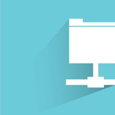 iş kavramı, klasörvektör illüstrasyon