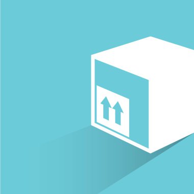 İş konsepti. Teslimatın vektör illüstrasyonu