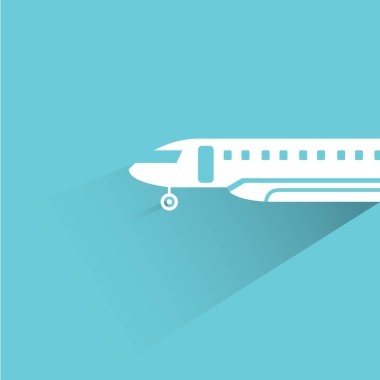 Web simgesi. Düzlemin vektör illüstrasyonu 