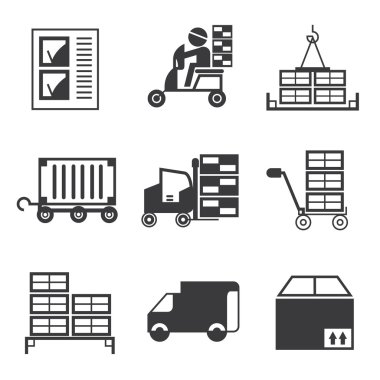 Web simgeler kümesi. vektör çizim 