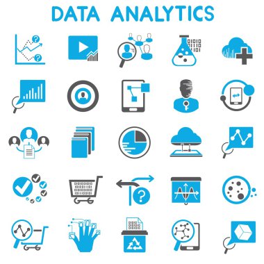 Web simgeler kümesi. vektör çizim 