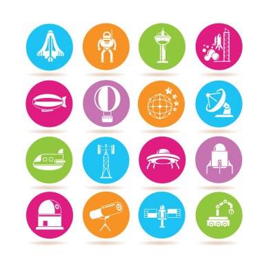 Web simgeler kümesi. vektör çizim 