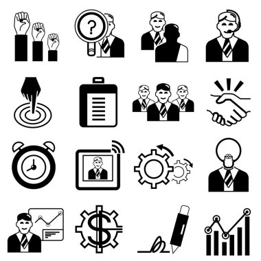 Web simgeler kümesi. vektör çizim          