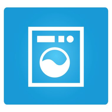 Çamaşır makinesinin vektör illüstrasyonu