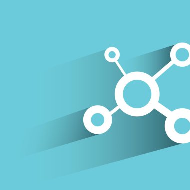 molekula vektör illüstrasyon