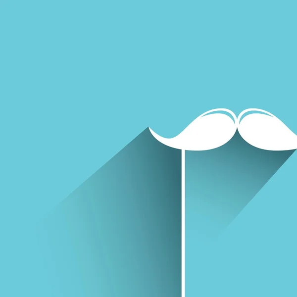 Vector Ilustración Bigotes Máscara — Vector de stock