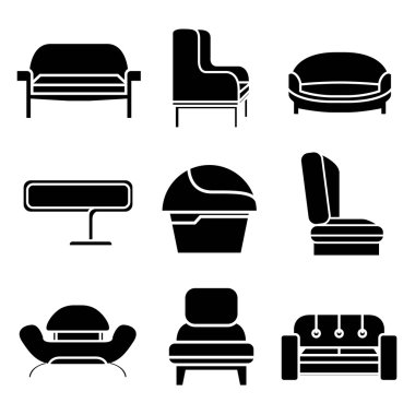 vektör çizim mobilya