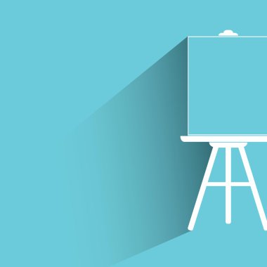 beyaz tahta vektör illüstrasyon