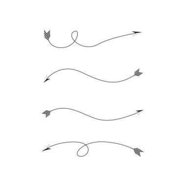 Oklar ve yay vektörü ayarlandı