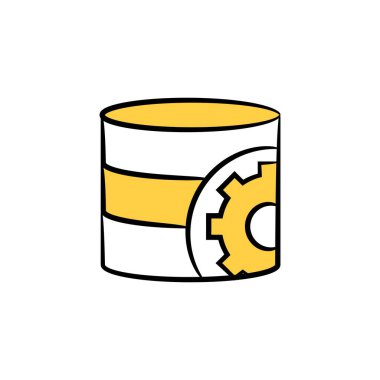 Dişli simgesi ile sunucu ya da sunucu