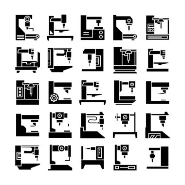 Üretim sürecinde robot makine simgeleri ayarlandı