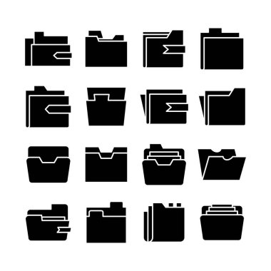 dizin ve arşiv simgeleri 