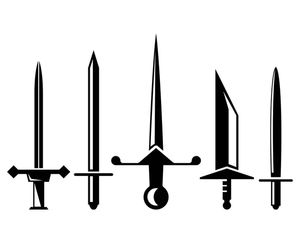 Espada Estoque Vector Ilustración — Vector de stock