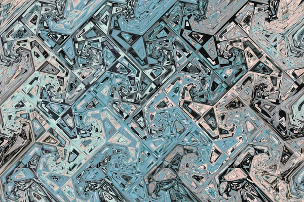 抽象的な水青い色を反射 — ストック写真