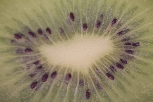 Čerstvé Zralé Zelené Kiwi Ovoce Abstraktní Pozadí — Stock fotografie