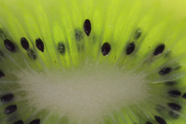 Fresh Ripe Green Kiwi Fruit Abstract Background — Stock Photo, Image