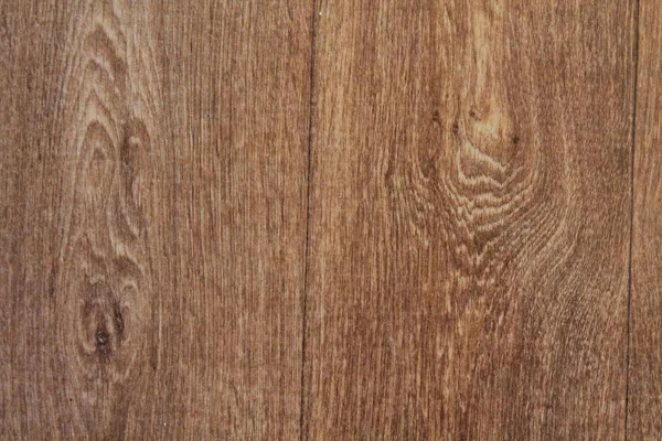 Struttura di legno, fondo del grano del plancton, scrittorio a strisce del legno primo piano, vecchio tavolo o pavimento, bordi marroni — Foto Stock