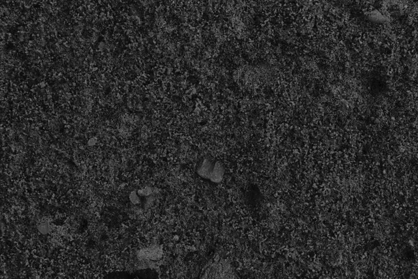 Monochrome Texture de la paroi de ciment vieilli, fond rocheux, surface fissurée — Photo