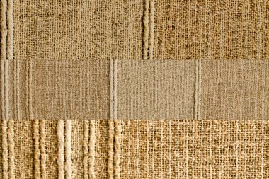 İpek kumaş duvar kağıdı doku desen arka planda sepya pastel