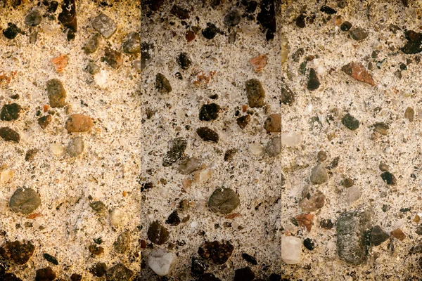 Textura de pared de cemento envejecido, fondo de roca, superficie agrietada — Foto de Stock