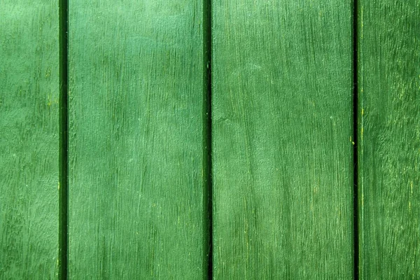 Green Abstract Textura de fundo de decks de madeira com pranchas paralelas com lacunas — Fotografia de Stock