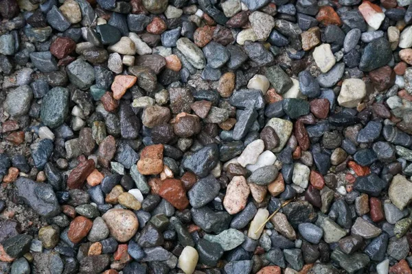 Stone texture, rock surface level, pebble background for web site or mobile devices — Stock Photo, Image