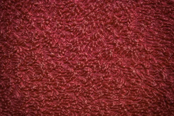 Fundo de pano vermelho Textura de tecido abstrato, modelo vazio . — Fotografia de Stock