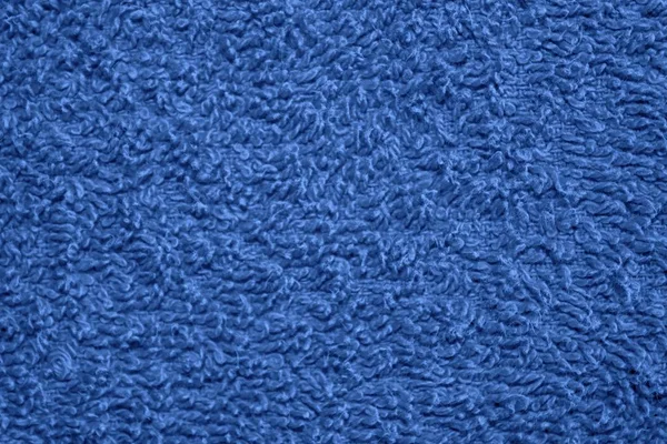 Fundo de pano azul Textura de tecido abstrato, modelo vazio . — Fotografia de Stock
