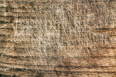 Yakın çekim vintage boş kesme tahtası Bambu plakalar, gıda arka plan kavramı üzerinde